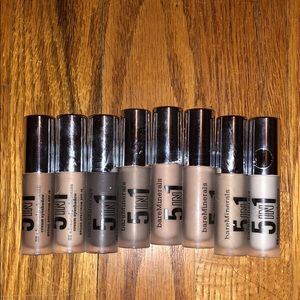 8 BareMinerals 5 in 1 cream eyeshadow